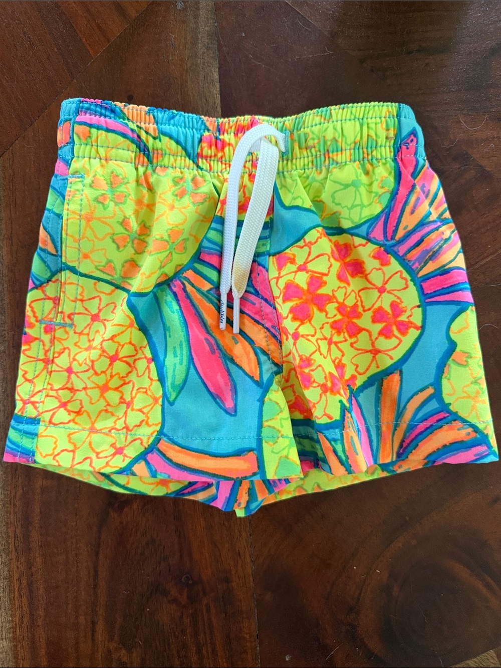 chubbies Kids Swim Trunks - Neon pineapple 🍍